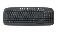 V7 Multimedia Keyboard (KM0B1-6E5)